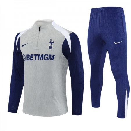 Tottenham Hotspur Trenings Collegegenser 2025-26 Kvart-Zip Grå